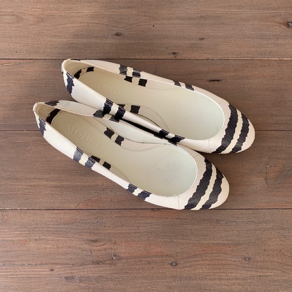 Alexander McQueen women exotic python flats NWOT - Picture 1 of 5